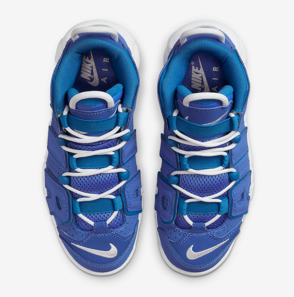 N373O Nike air more uptempo azul cielo blue and white
