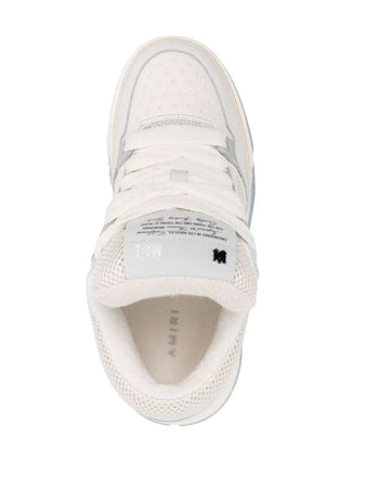 N373O AMIRI MA-1 leather chunky sneakers