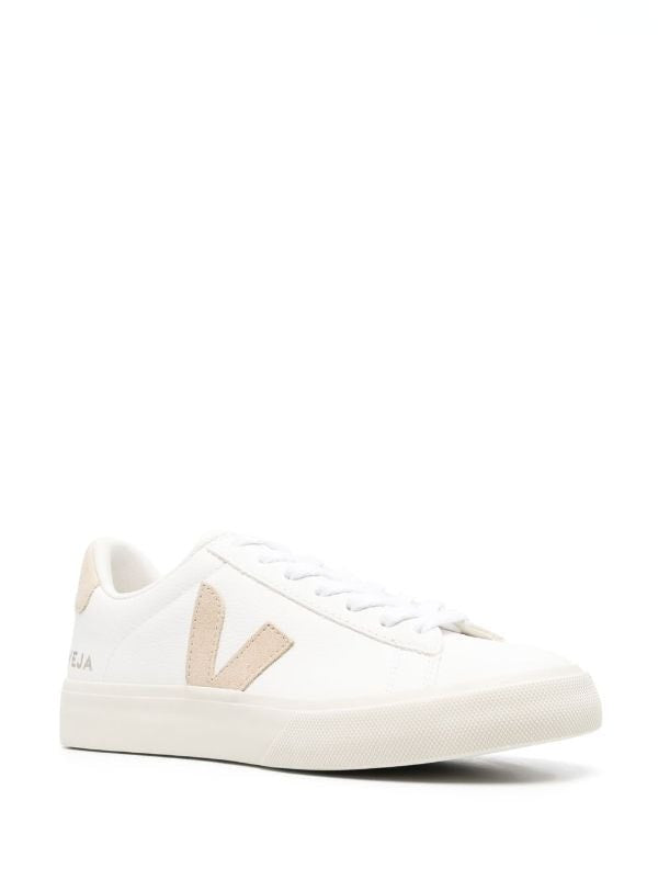 N373O VEJA V10 low-top sneakers blanco beige