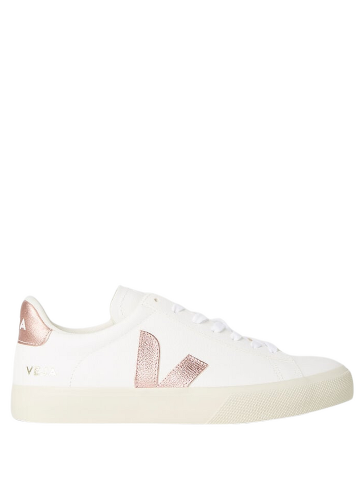 N373O VEJA V10 low-top sneakers blanco Oro Rosado