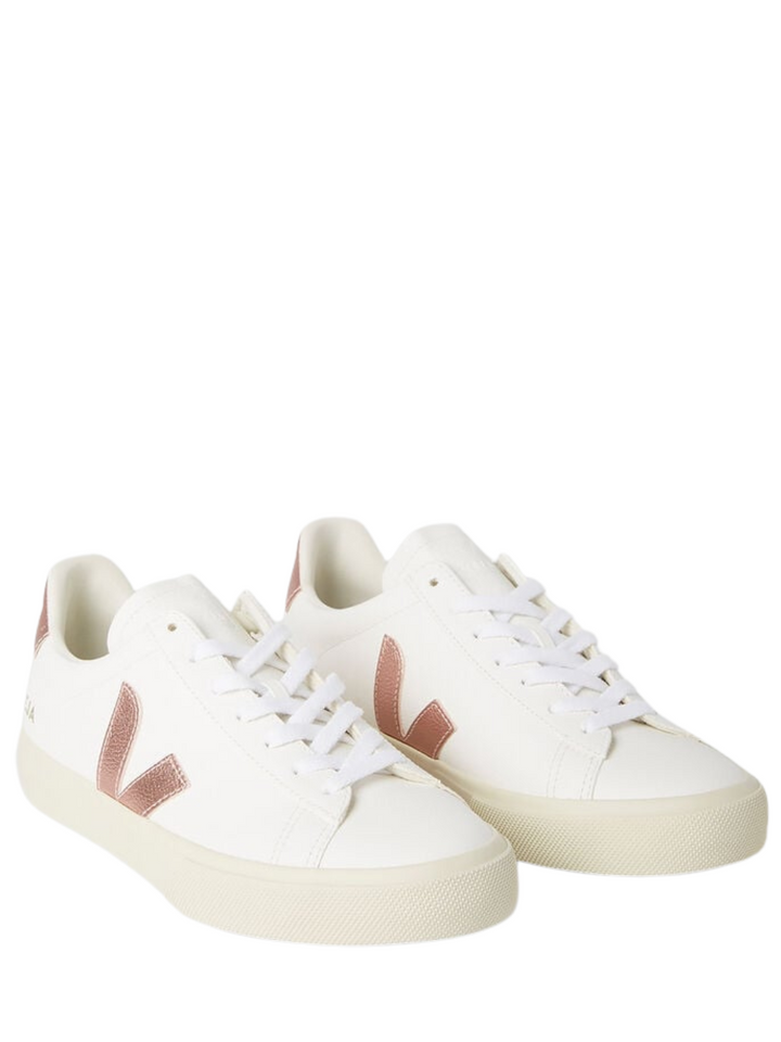 N373O VEJA V10 low-top sneakers blanco Oro Rosado