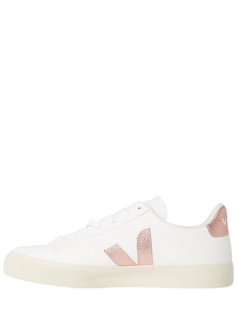 N373O VEJA V10 low-top sneakers blanco Oro Rosado