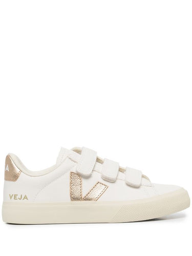 N373O VEJA Recife low-top sneakers blanco oro rosado