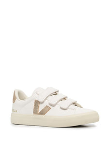 N373O VEJA Recife low-top sneakers blanco oro rosado