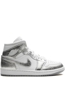 Jordan tenis Air Jordan 1 Mid SE Metallic Silver