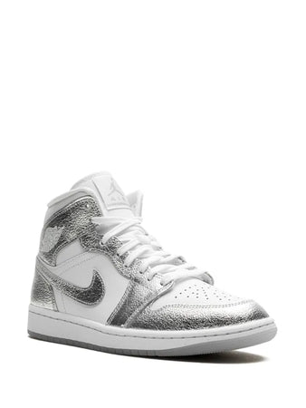 Jordan tenis Air Jordan 1 Mid SE Metallic Silver