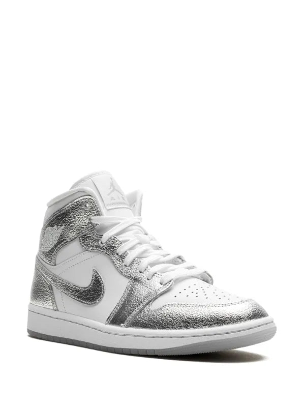 Jordan tenis Air Jordan 1 Mid SE Metallic Silver