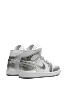 Jordan tenis Air Jordan 1 Mid SE Metallic Silver