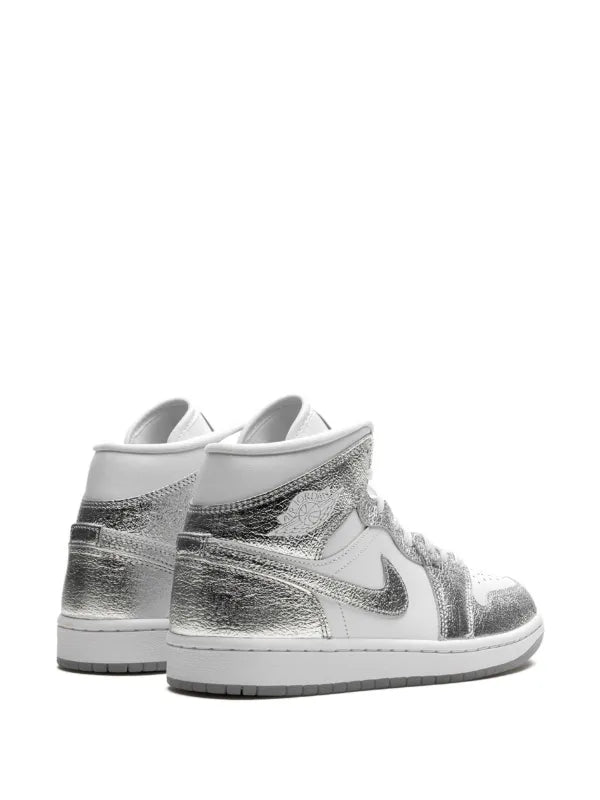 Jordan tenis Air Jordan 1 Mid SE Metallic Silver