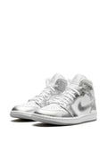 Jordan tenis Air Jordan 1 Mid SE Metallic Silver