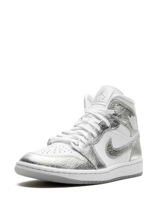 Jordan tenis Air Jordan 1 Mid SE Metallic Silver