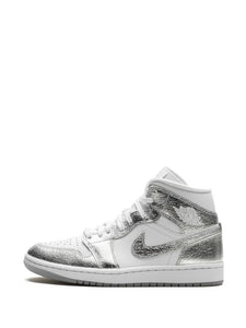 Jordan tenis Air Jordan 1 Mid SE Metallic Silver