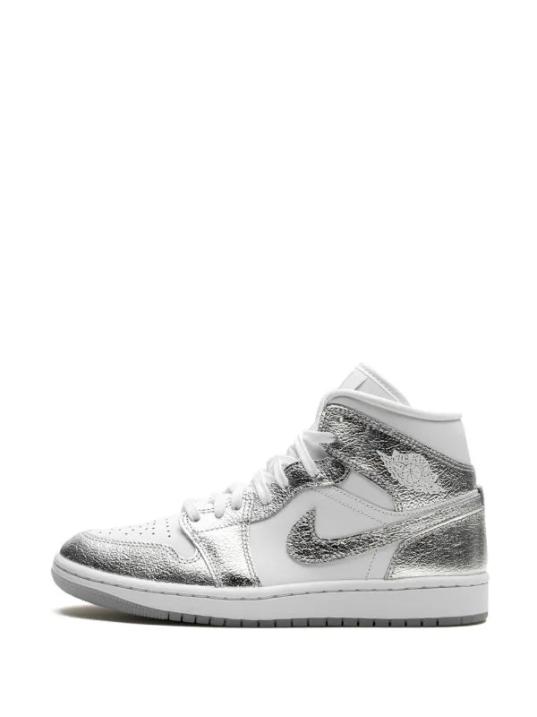 Jordan tenis Air Jordan 1 Mid SE Metallic Silver