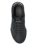 Dolce & Gabbana tenis bajos Portofino Piel negro