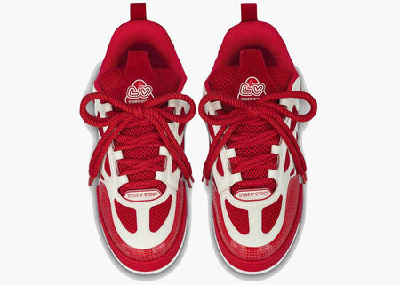 Louis Vuitton LV Skate Trainer red Sneaker