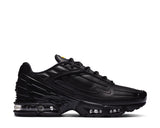 NIKE AIR MAX PLUS III LEATHER TENIS PIEL NEGRO