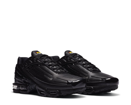 NIKE AIR MAX PLUS III LEATHER TENIS PIEL NEGRO