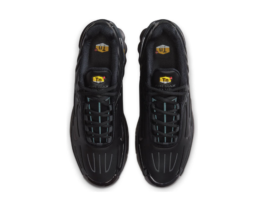 NIKE AIR MAX PLUS III LEATHER TENIS PIEL NEGRO