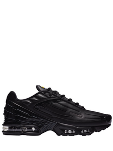 NIKE AIR MAX PLUS III LEATHER TENIS PIEL NEGRO