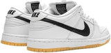 Nike dunk blanco negro sb Tenis Nike SB Dunk Low Pro White Black Gum