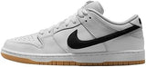 Nike dunk blanco negro sb Tenis Nike SB Dunk Low Pro White Black Gum