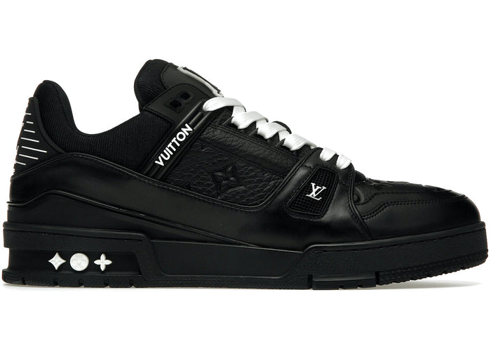 (G5) Tenis LV Trainer Black Total louis vuitton trainer negro total