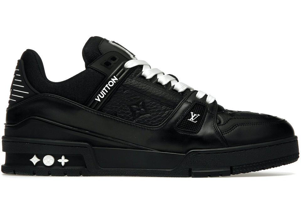 (G5) Tenis LV Trainer Black Total louis vuitton trainer negro total