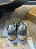 Golden Goose tenis Ball Star glitter negro