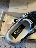 Golden Goose tenis Ball Star glitter negro