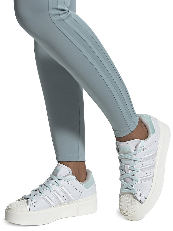 Super Star Adidas Superstar Negras Punta Plateada Championes De