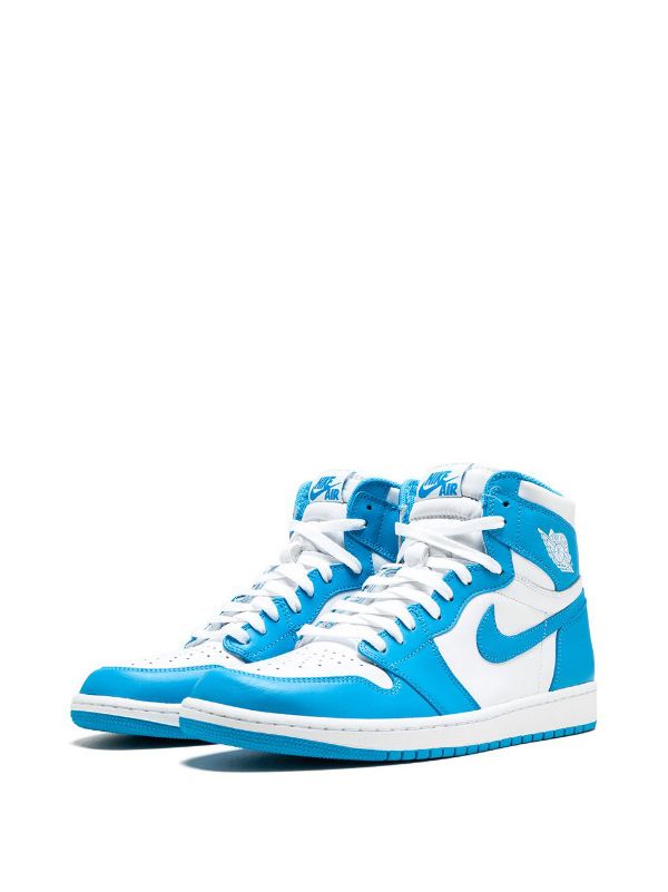 N372O JORDAN 1 HIGH AZUL BLANCO RETRO UNC