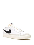 N372O Nike blazer low 77 vintage blanco negro clásico piel plataforma