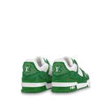 N372O TENIS LV TRAINER DENIM VERDE LOUIS VUITTON
