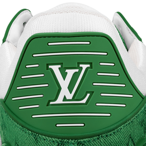 N372O TENIS LV TRAINER DENIM VERDE LOUIS VUITTON
