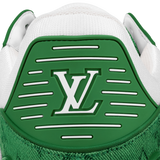 N372O TENIS LV TRAINER DENIM VERDE LOUIS VUITTON