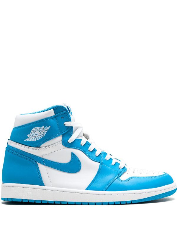 N372O JORDAN 1 HIGH AZUL BLANCO RETRO UNC