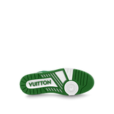 N372O TENIS LV TRAINER DENIM VERDE LOUIS VUITTON