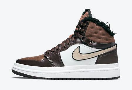 N372O Air Jordan 1 Acclimate marrones tonos chocolate nuevas zapatillas Jordan Brand