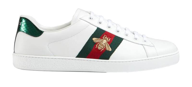 N372O Gucci Bee Gucci tenis Ace con bordado