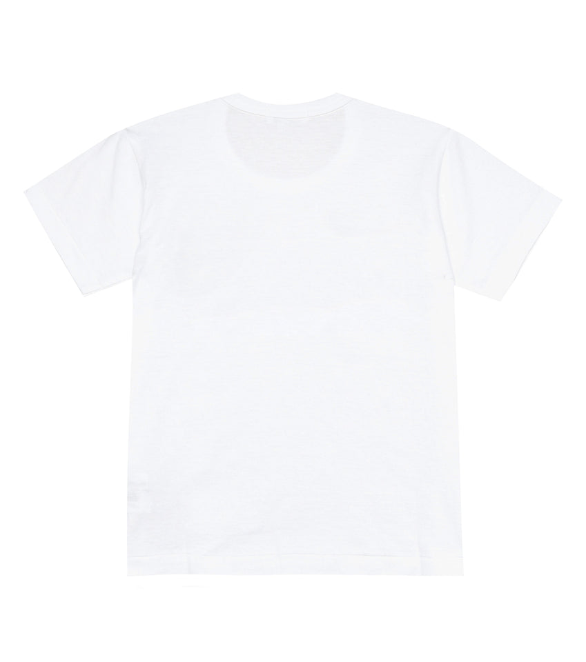 N372O COMME DES GARÇONS PLAYS Camiseta Heart de algodón con logo