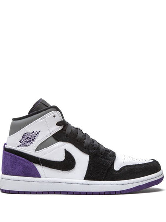 N372O Jordan Air Jordan 1 Mid SE "Court Purple Suede" sneakers