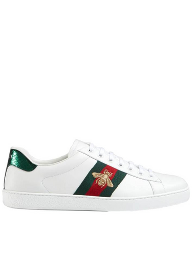 N372O Gucci Bee Gucci tenis Ace con bordado