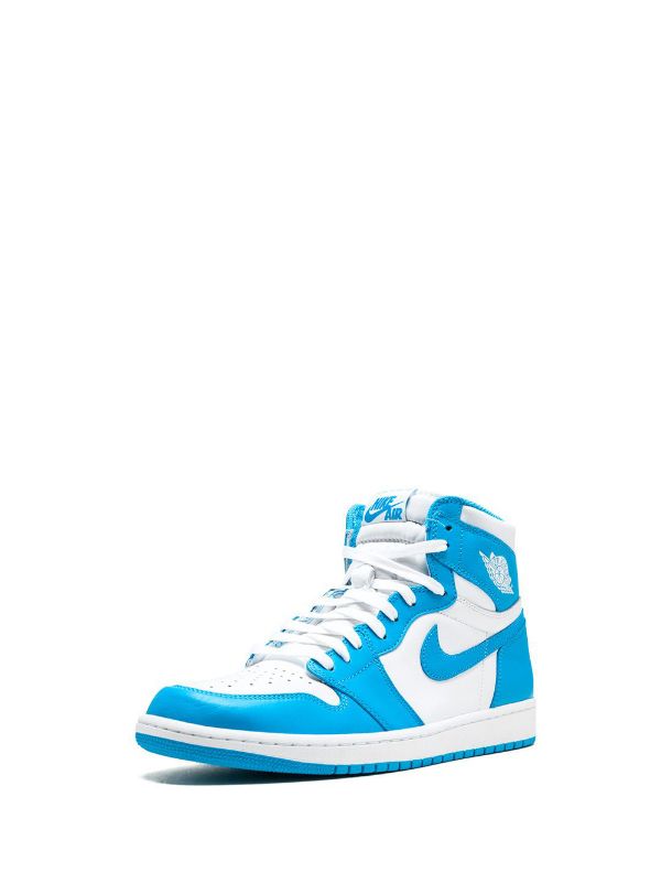 N372O JORDAN 1 HIGH AZUL BLANCO RETRO UNC