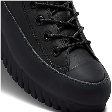 N373O CONVERSE NEGRO BOTA PIEL