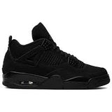 N372O (G5) Jordan 4 Negro total Jordan tenis Black Cat 2020 Air Jordan 4 Retro