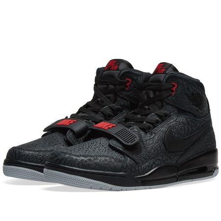 N374O JORDAN LEGACY NEGRO ROJO