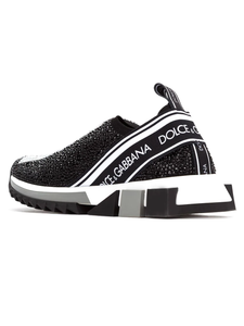 N370O Dolce & Gabbana tenis con logo y apliques