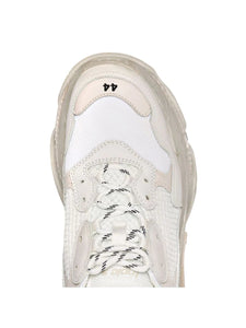 N372O Balenciaga tenis Triple S BEIGE suela transparente