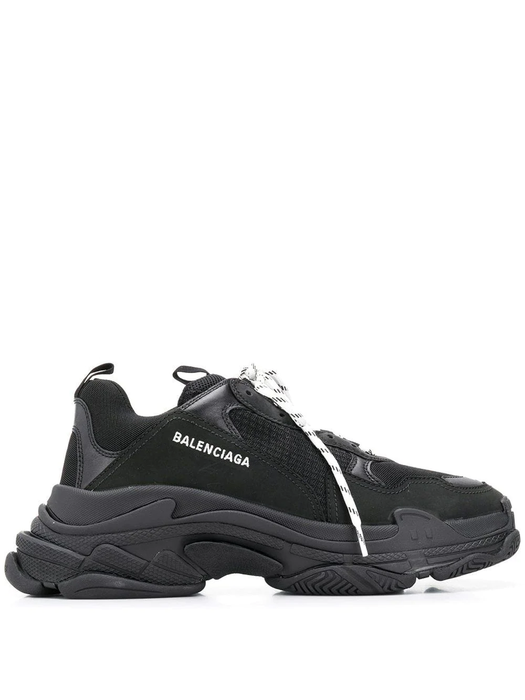 N372O (D) BALENCIAGA TRIPLE S TRAINER 'TRIPLE BLACK'