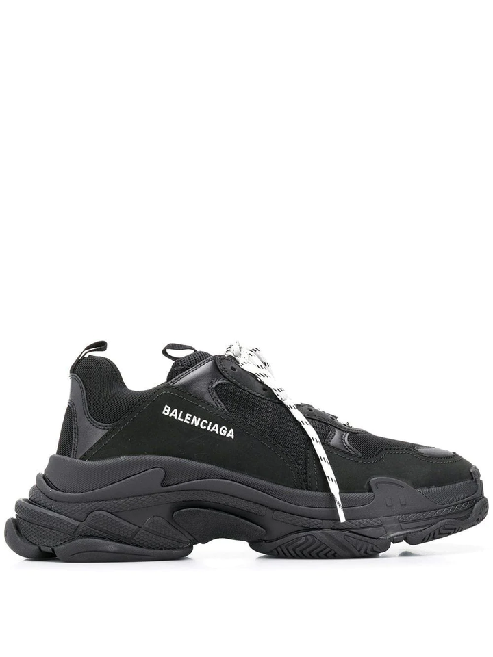 N372O (D) BALENCIAGA TRIPLE S TRAINER 'TRIPLE BLACK'